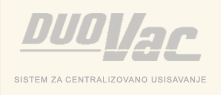 Duo Vac, Sistem za centralno usisavanje